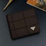 Stylish Textured Leather Bifold Wallet for Men – Luxury Slim Design | Available in Black, Brown & Chocolate