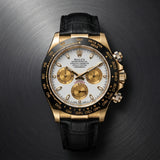 Luxury Gold & Black Chronograph Men’s Watch