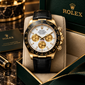 Luxury Gold & Black Chronograph Men’s Watch