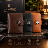 Men’s Premium Leather Wallet – Pack of 3 | Slim, Stylish & Durable Wallets for Daily Use, Travel & Gifts