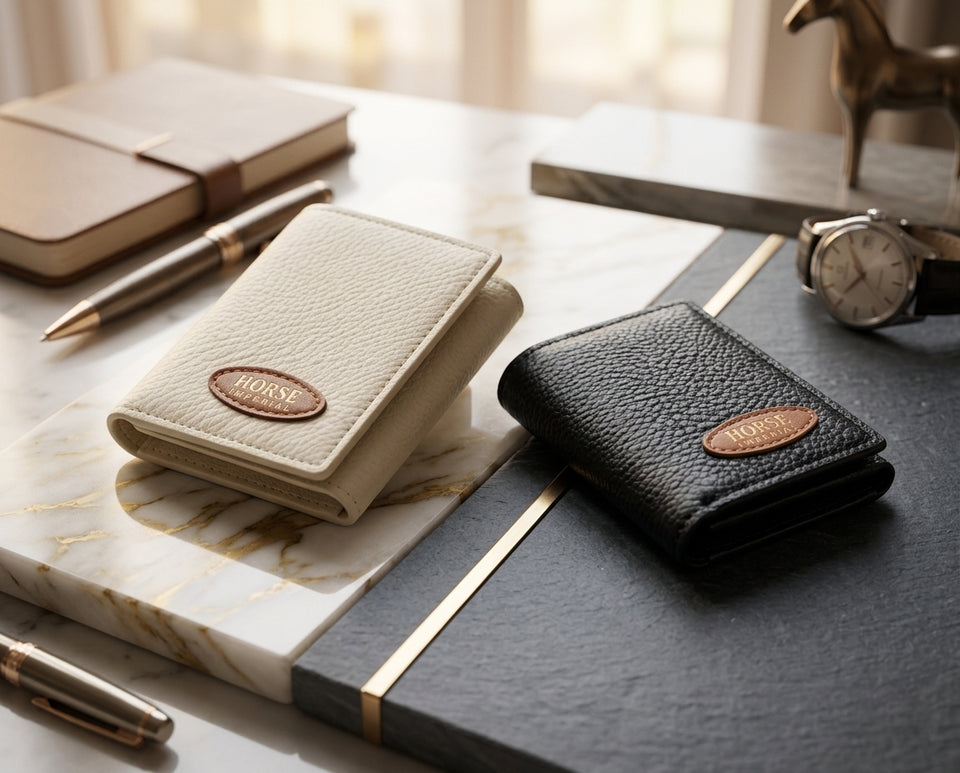 Premium Men's Trifold Horse Wallet
