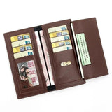Men's Premium Leather Wallet Multicolor Long Design
