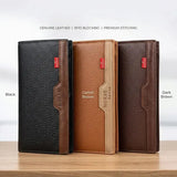 Premium Leather Long Wallet for Men