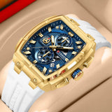 CURREN 8488 Men's Luxury Square Watch